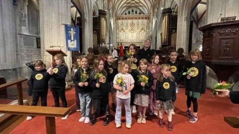 A picture of Kingdom Kids Children's Choir on Mothering Sunday